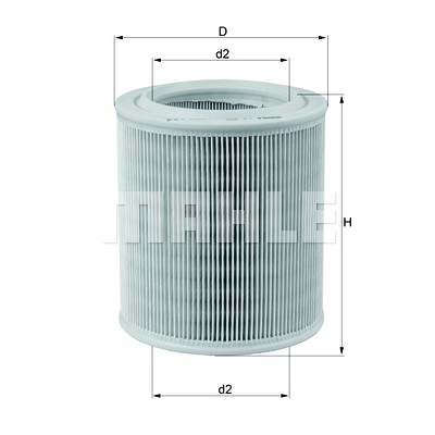 Filtro de ar MAHLE ORIGINAL LX 706
