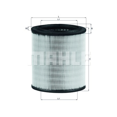 Filtro de ar MAHLE ORIGINAL LX 715