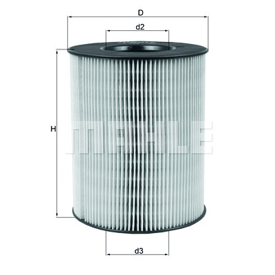Filtro de ar MAHLE ORIGINAL LX 794