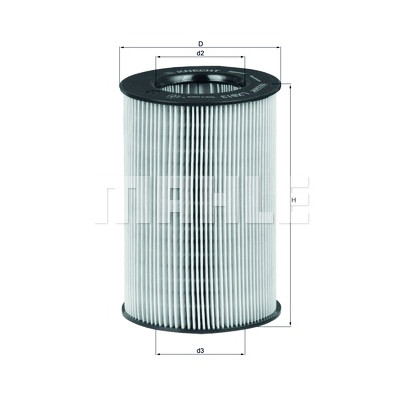 Filtro de ar MAHLE ORIGINAL LX 813
