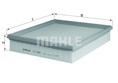Filtro de ar MAHLE ORIGINAL LX 889