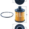 Filtro de óleo MAHLE ORIGINAL OX 418D
