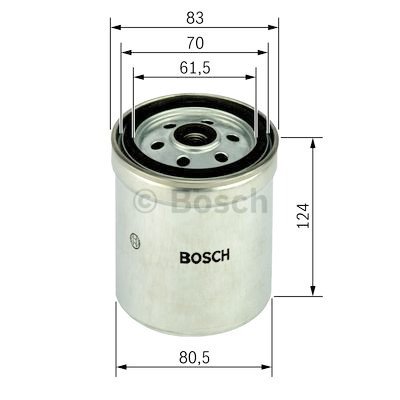 Filtro de combustível BOSCH 1 457 434 050