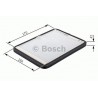 Filtro de ar de cabine BOSCH 1 987 432 011