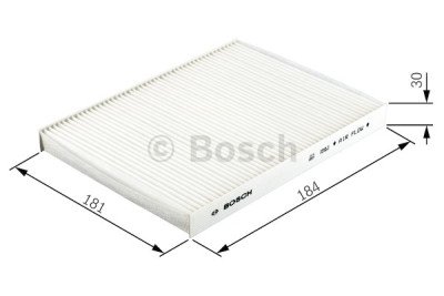 Filtro de ar de cabine BOSCH 1 987 432 049