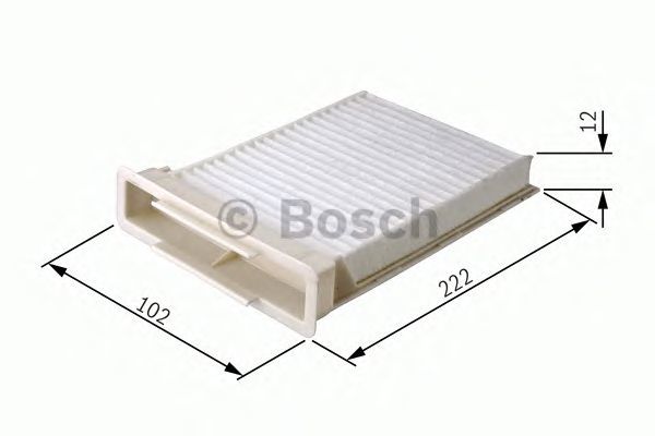 Filtro de ar de cabine BOSCH 1 987 432 179