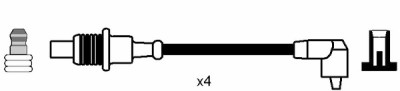 Conjunto de cabos de ignição NGK 8471