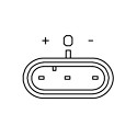 Sensor, pressão colector de admissão