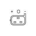 Sensor, pressão colector de admissão