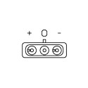 Sensor, pressão colector de admissão