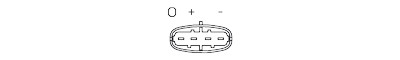 Sensor, pressão colector de admissão