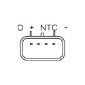 Sensor, pressão colector de admissão