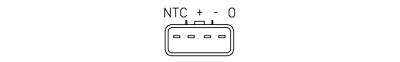 Sensor, pressão colector de admissão