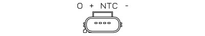 Sensor, pressão colector de admissão