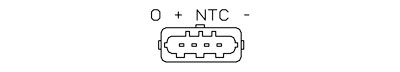 Sensor, pressão colector de admissão