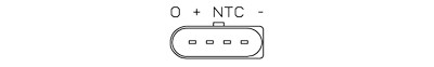 Sensor, pressão colector de admissão