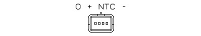 Sensor, pressão colector de admissão