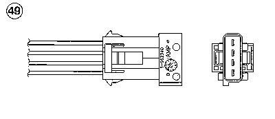 Sonda Lambda NGK 96644