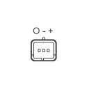 Sensor, pressão colector de admissão
