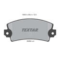 Pastilhas de freio TEXTAR 2029301