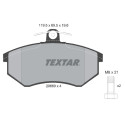 Pastilhas de freio TEXTAR 2066921