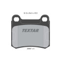 Pastilhas de freio TEXTAR 2068701