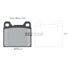 Pastilhas de freio TEXTAR 2075506