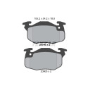 Pastilhas de freio TEXTAR 2090602