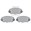 Pastilhas de freio TEXTAR 2095006