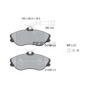 Pastilhas de freio TEXTAR 2113802
