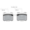 Pastilhas de freio TEXTAR 2117902