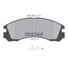 Pastilhas de freio TEXTAR 21-37001