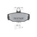 Pastilhas de freio TEXTAR 21385 01
