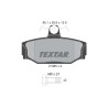 Pastilhas de freio TEXTAR 21385 01