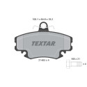Pastilhas de freio TEXTAR 2146306