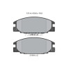 Pastilhas de freio TEXTAR 2154302