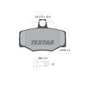Pastilhas de freio TEXTAR 2154501