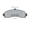 Pastilhas de freio TEXTAR 2162601