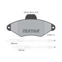 Pastilhas de freio TEXTAR 2163102