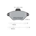 Pastilhas de freio TEXTAR 21632 01