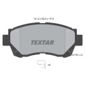 Pastilhas de freio TEXTAR 21791 01