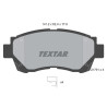 Pastilhas de freio TEXTAR 21791 01