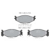 Pastilhas de freio TEXTAR 21815 01