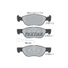Pastilhas de freio TEXTAR 21927 01