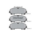 Pastilhas de freio TEXTAR 2211701