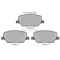 Pastilhas de freio TEXTAR 2216501
