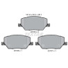 Pastilhas de freio TEXTAR 2216501