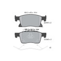 Pastilhas de freio TEXTAR 2234501