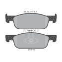 Pastilhas de freio TEXTAR 2252501