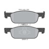 Pastilhas de freio TEXTAR 2252501